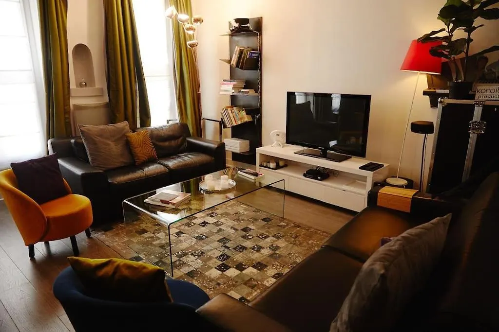 Cozy 2-Pieces Au Coeur Du Haut-Marais Párizs Apartman