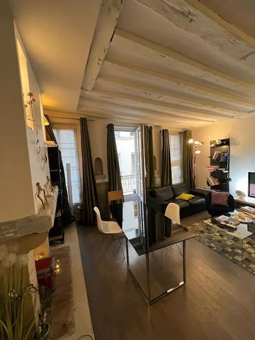 Cozy 2-Pieces Au Coeur Du Haut-Marais Párizs Apartman